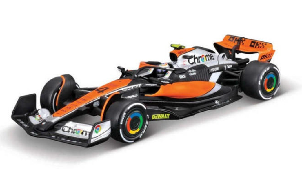 Lando Norris MCL60 1:43 British GP w protector