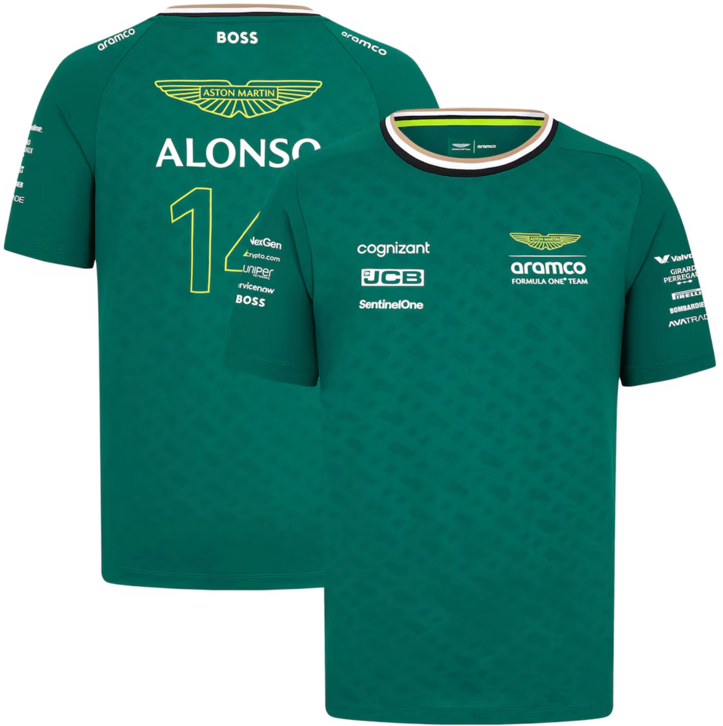 Aston Martin F1 2025 Fernando Alonso Shirt - Kids