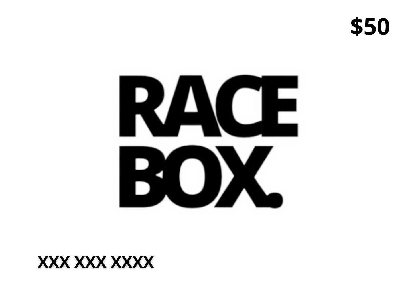 Racebox Gift Cards