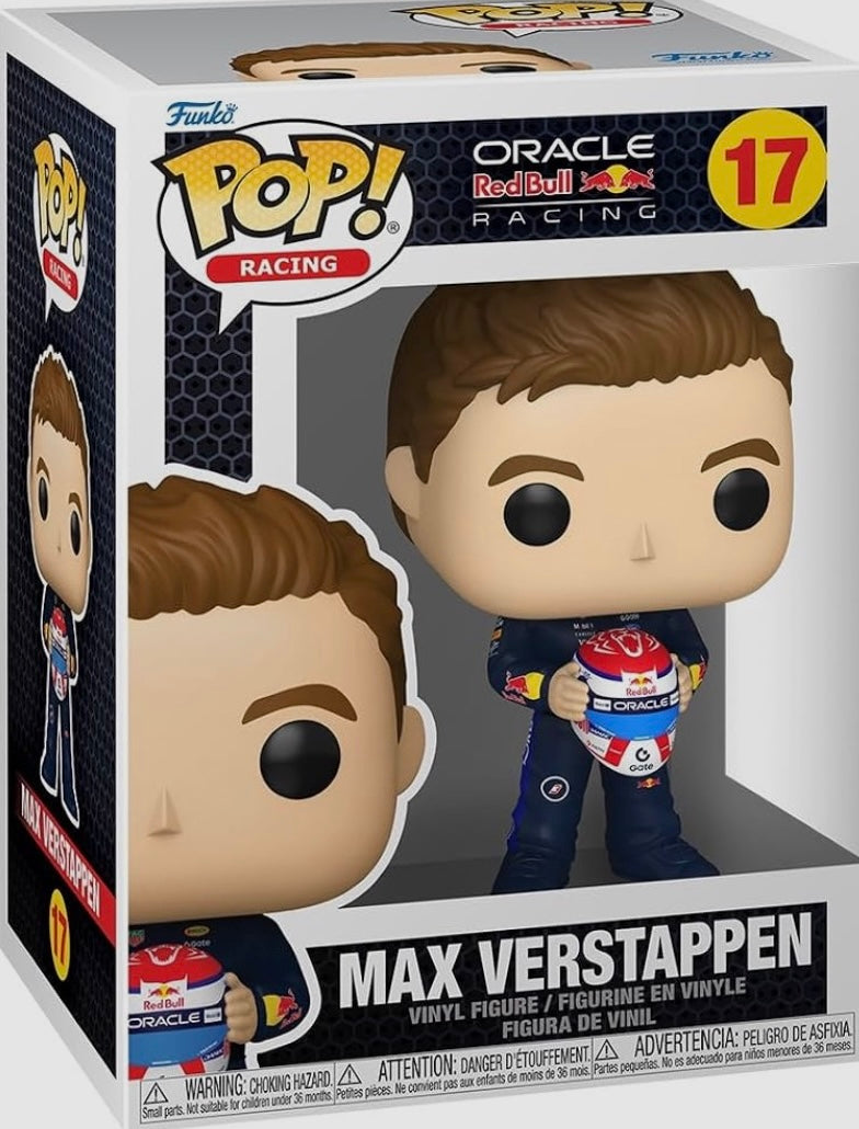 Max Verstappen FunkPop! w Helmet #17