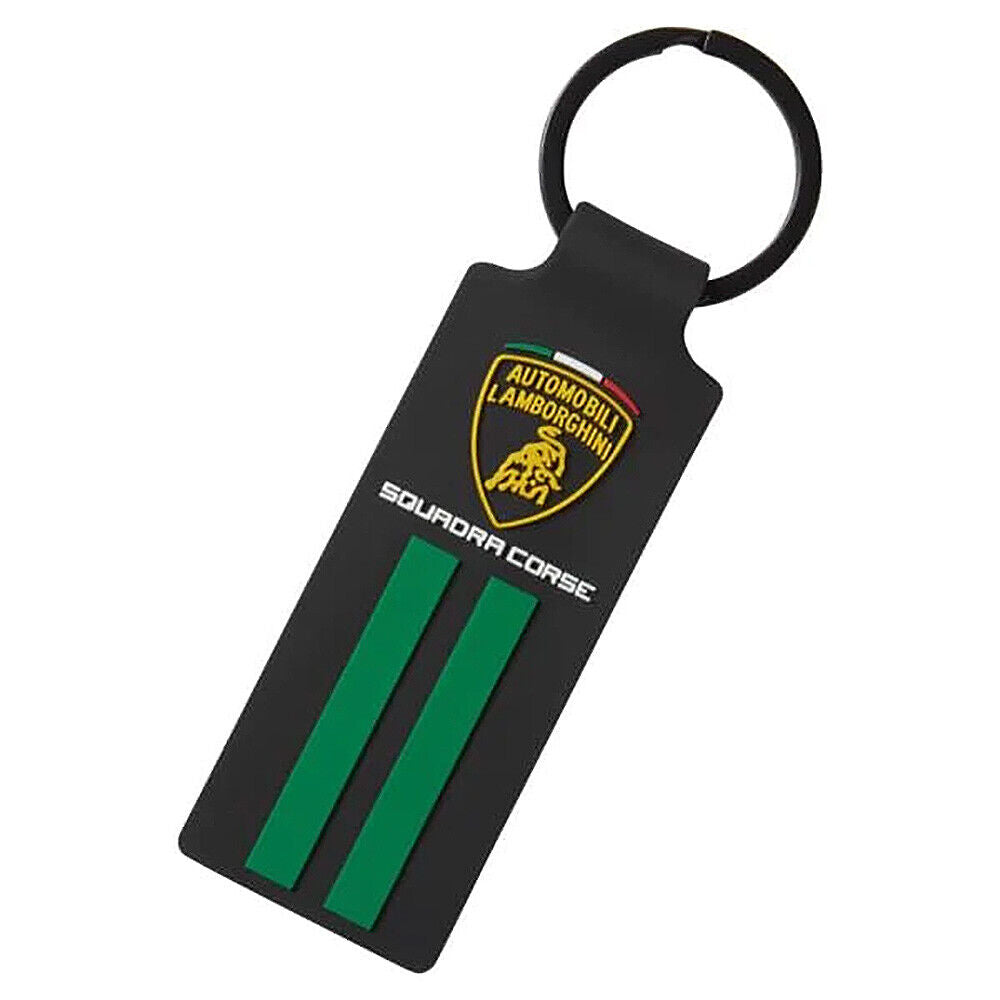 Lamborghini Squadra Rubber Keychain