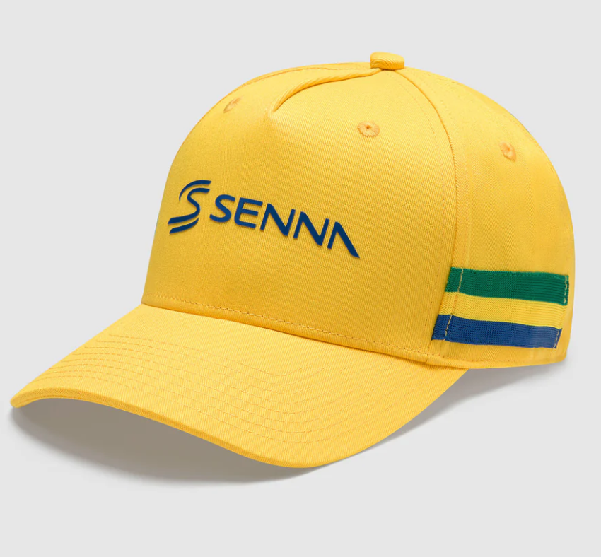 Ayrton Senna Stripe Baseball Hat