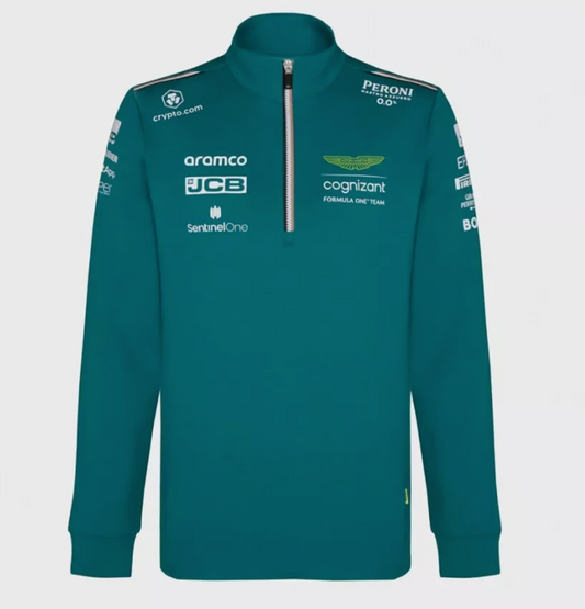 Aston Martin F1 Team Zipped Sweatshirt