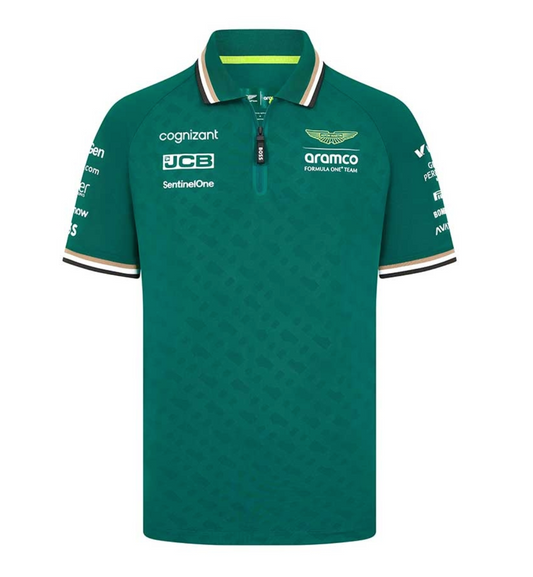 Aston Martin F1 2024 Team Polo Shirt