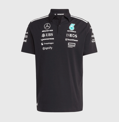 Mercedes AMG Petronas 2025 Team Polo Shirt
