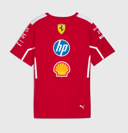 Ferrari F1 2025 Team Shirt - KIDS & Youth Sizes
