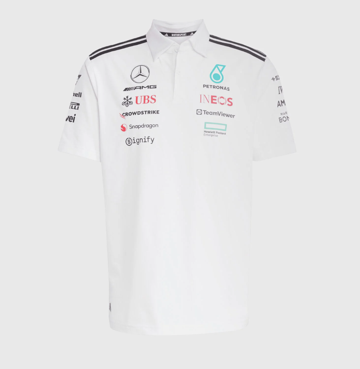 Mercedes AMG Petronas 2025 Team Polo Shirt