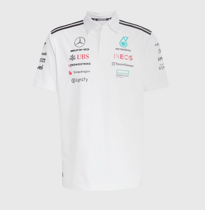 Mercedes AMG Petronas 2025 Team Polo Shirt