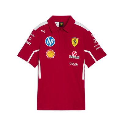 Ferrari 2025 Team Polo Shirt