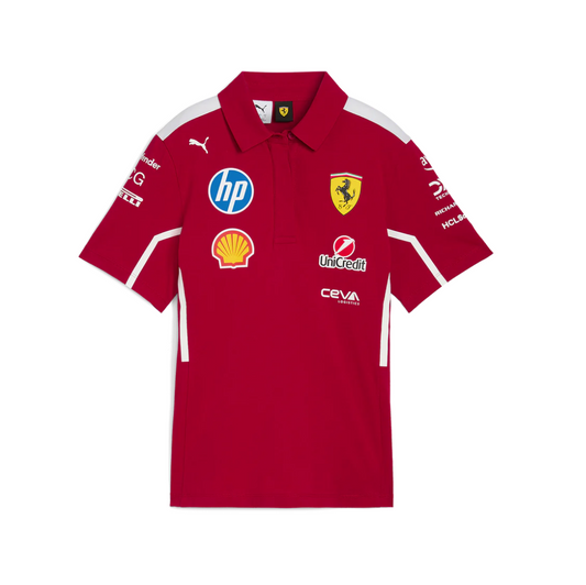 Ferrari 2025 Team Polo Shirt