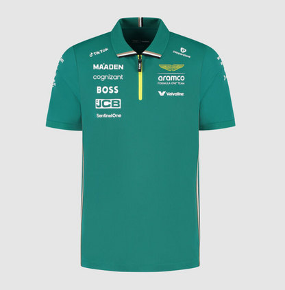 Aston Martin F1 2025 Polo Shirt