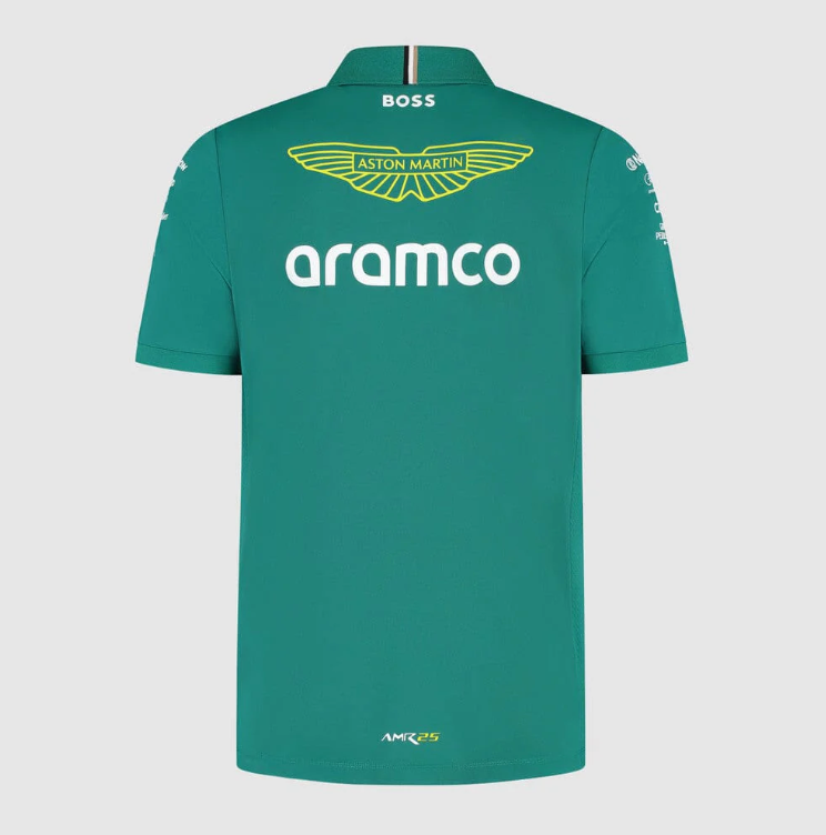 Aston Martin F1 2025 Polo Shirt