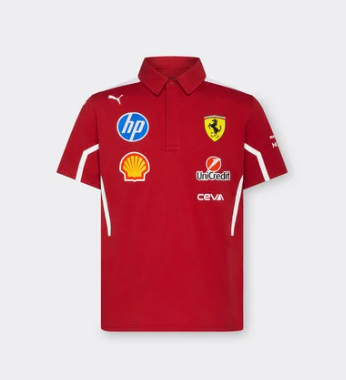 Ferrari F1 2025 Team Polo Shirt - KIDS