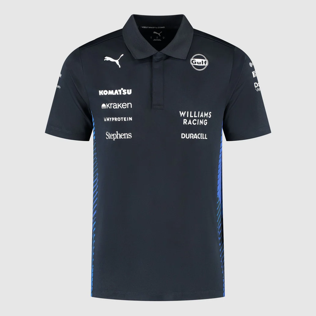 Williams Racing 2025 Team Polo Shirt