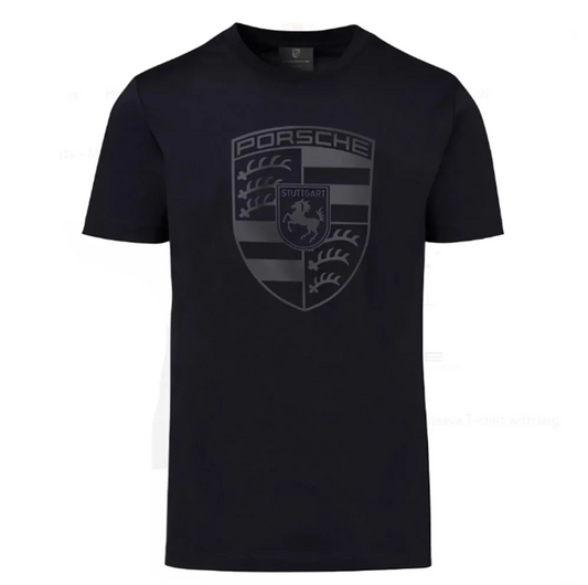 Porsche Crest Black Shirt