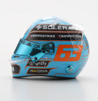 Geroge Russell British GP 1:5 Helmet
