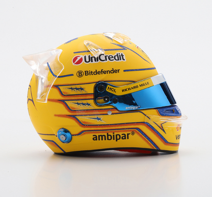 Ferrari F1 Lewis Hamilton Miami GP 1:5 Mini Helmet