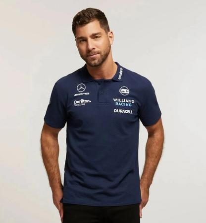 Williams Racing F1 Blue Polo Shirt