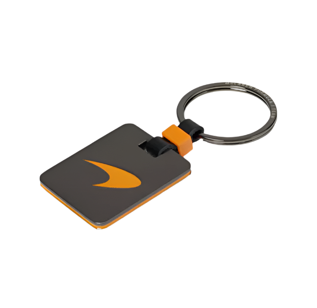 McLaren F1 Gunmetal Keychain