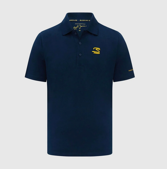 Ayrton Senna Blue Polo