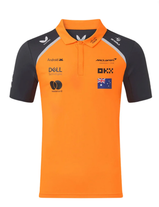 McLaren F1 Oscar Piastri 2025 Polo Shirt