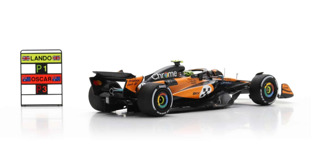 PRE-ORDER Lando Norris MCL39 1/43 Monaco GP Win 2025