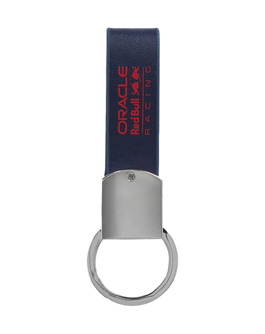 Red Bull Racing Leather Strap Keychain