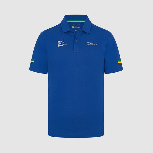 Ayrton Senna Seek Your Truth Polo