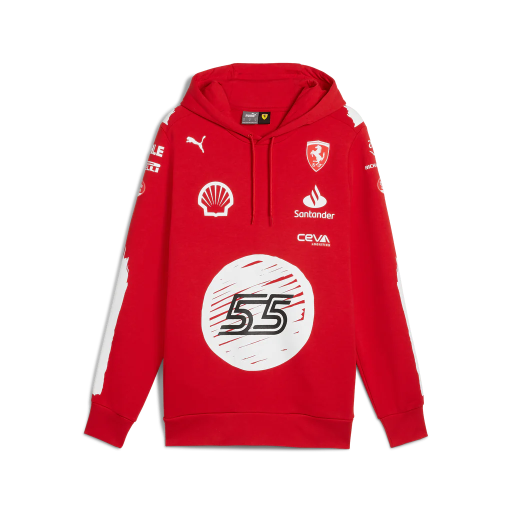 Ferrari F1 Carlos Sainz 2023 Special Edition Las Vegas GP Hoodie