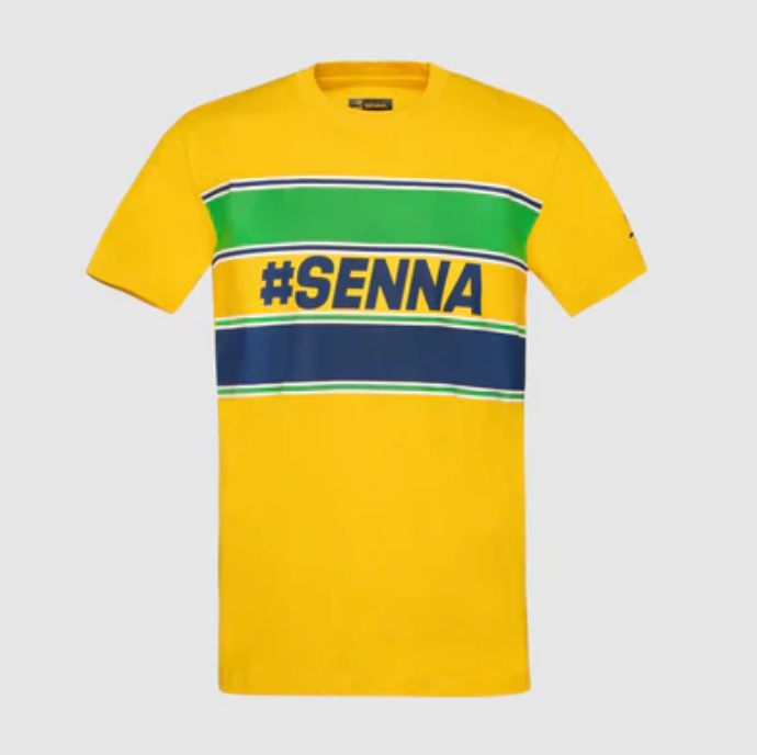 Ayrton Senna #SENNA Stripe Shirt