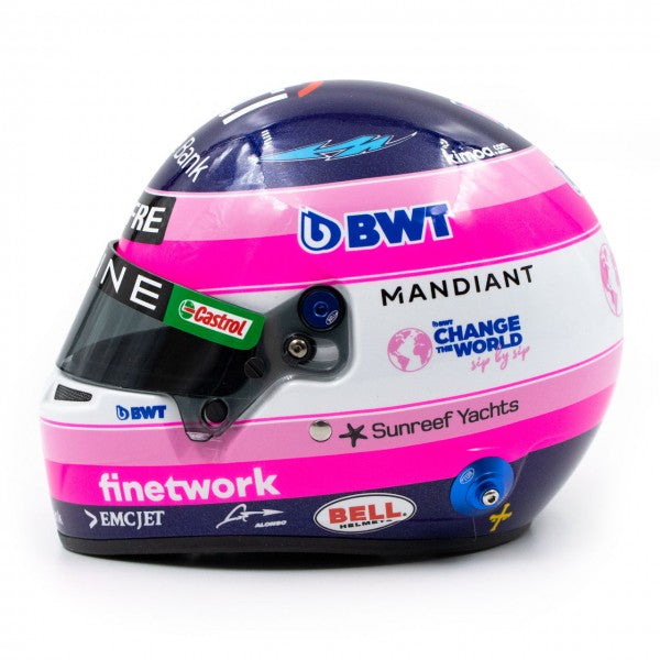 Fernando Alonso 1:2 Mini Helmet 2022