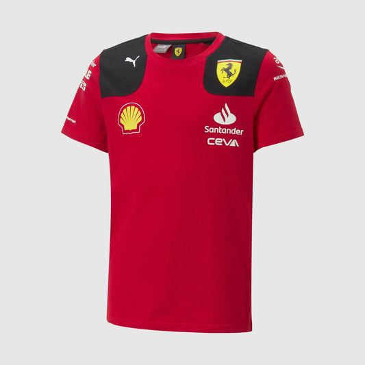 Ferrari Team 2023 Kids Shirt