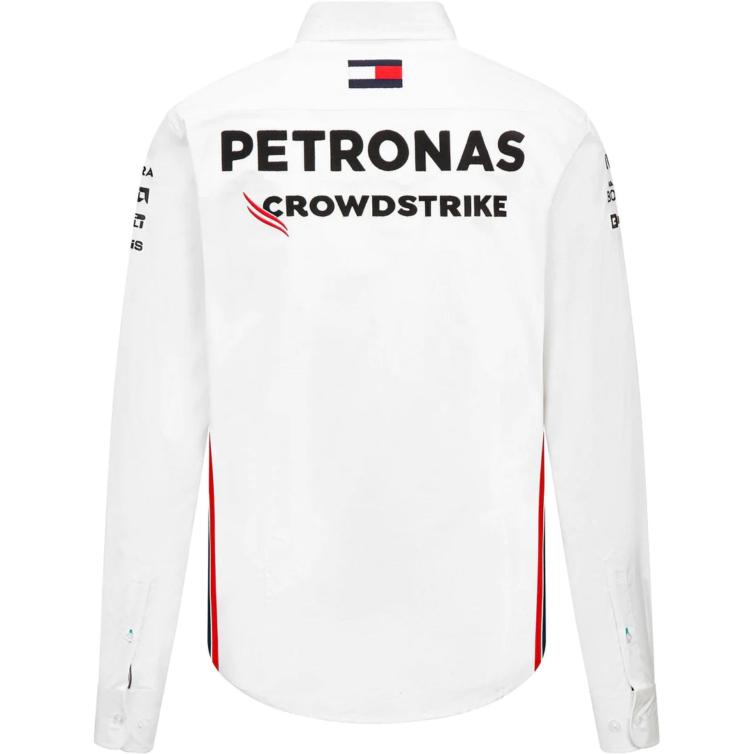 Mercedes AMG Petronas Long Sleeve Button Down Shirt