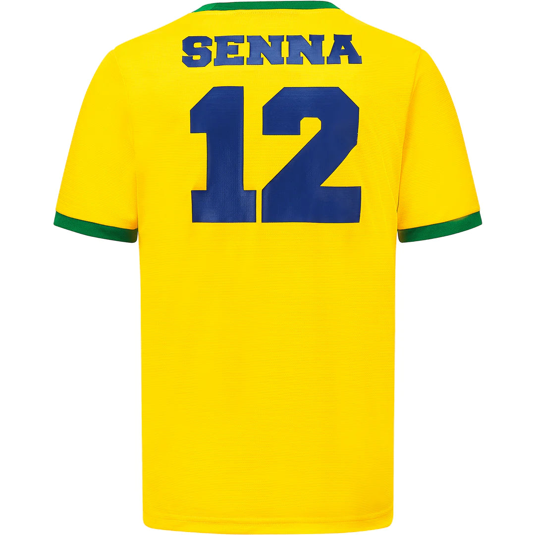 Ayrton Senna Yellow Shirt